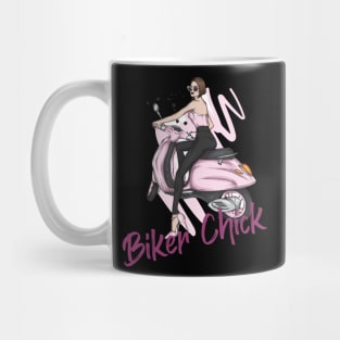 Biker Chick - Let's Ride With Style. Mug